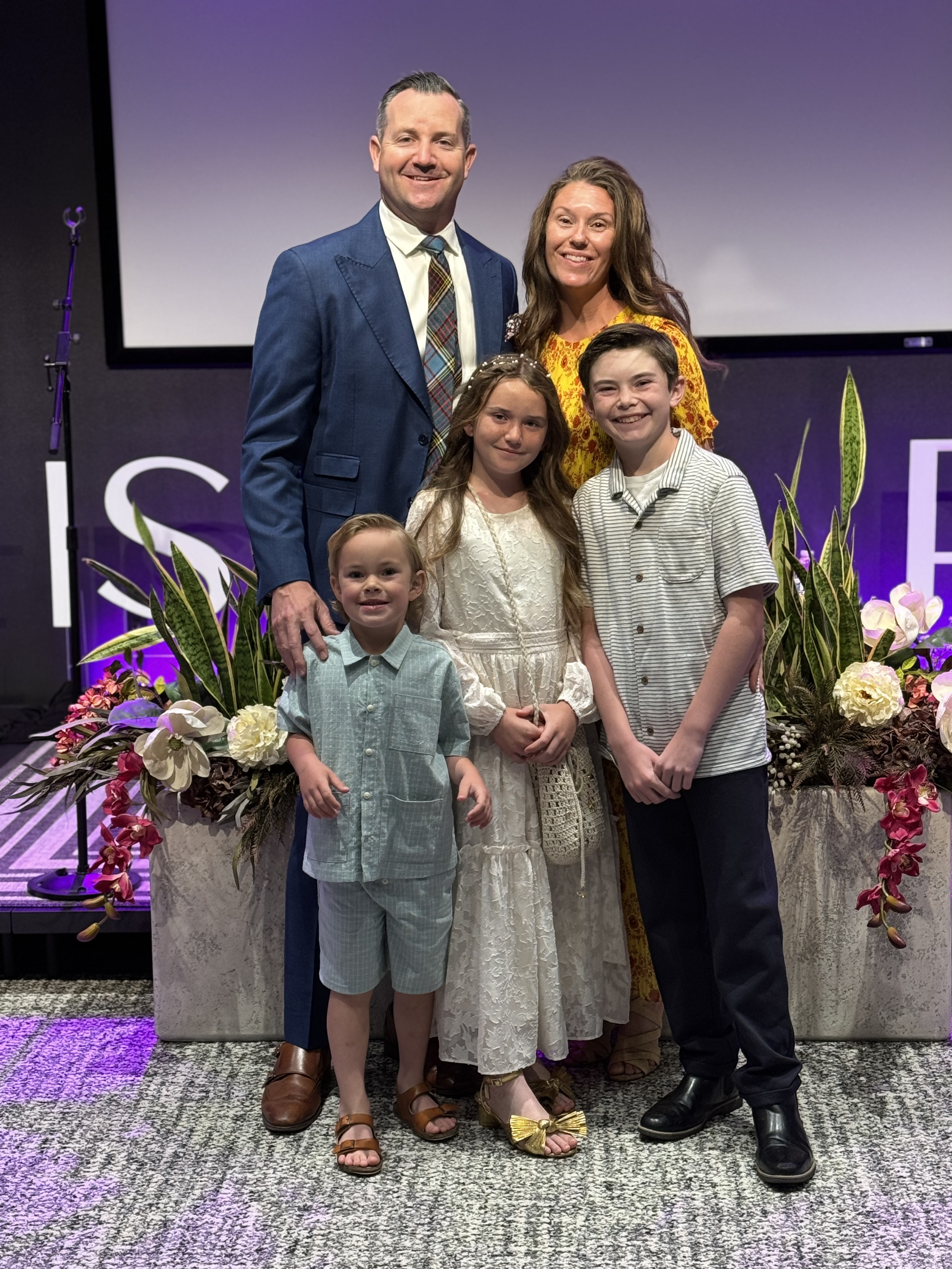 Pastor Clinton and Family