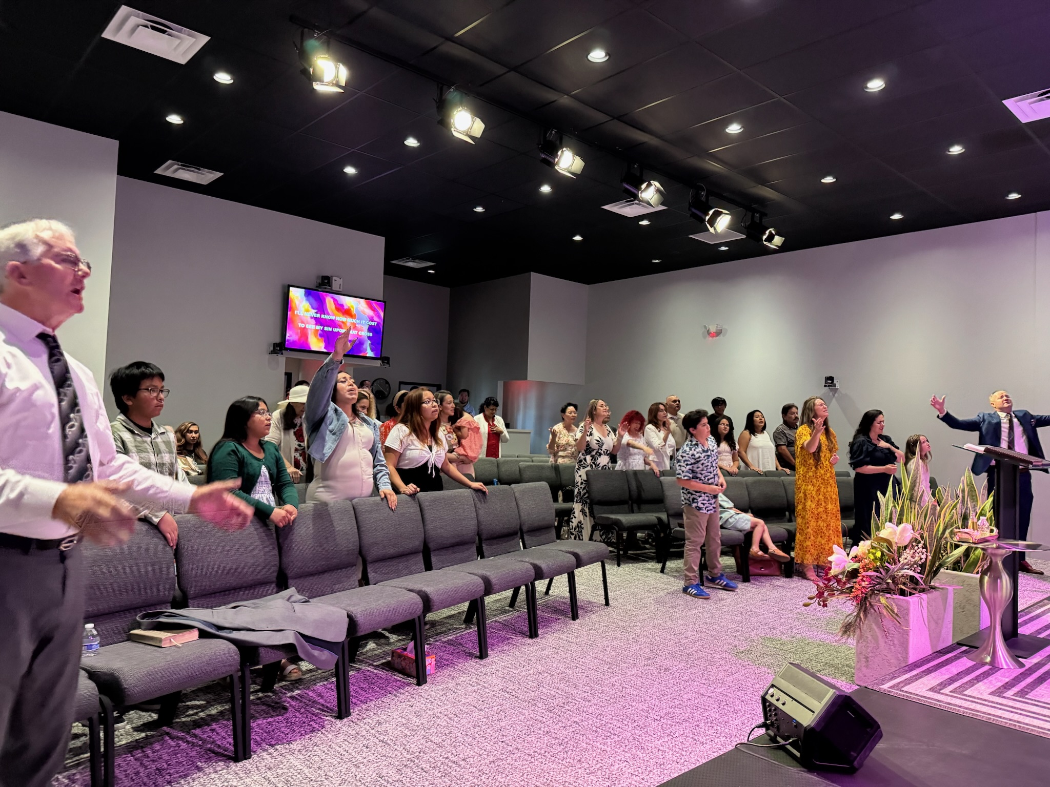 Pastor Preaching